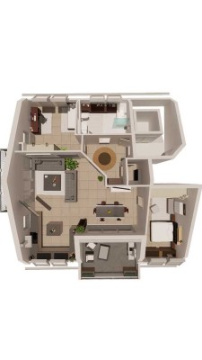 Exclusive 3-Zi. Dachterrassenwohnung