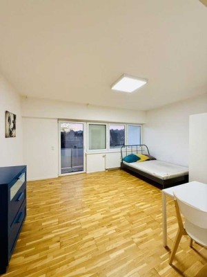 moderne 1 Zimmer Wohnung mit Balkon im Neubau