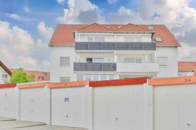 Exklusive Maisonette mit Garage, zusätzlichem Stellplatz und Blick ins Grüne