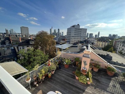 Penthouse Terrassenwohnung mit Skylineblick