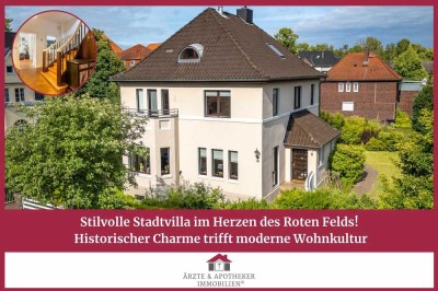 Stilvolle Stadtvilla im Herzen des Roten Felds – Historischer Charme trifft moderne Wohnkultur!