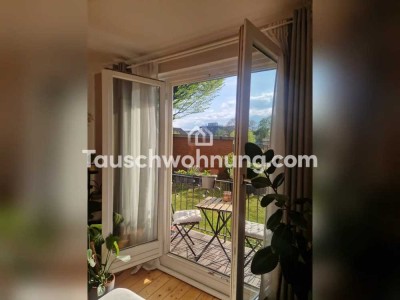 Tauschwohnung: Schöne 3-Zi.-Wohnung mit Balkon in Barmbek �