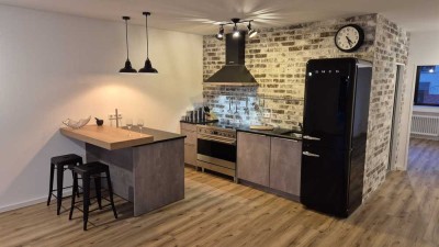 Erstbezug: Terrasse | 4 Zimmer | Industry Style Wohnküche