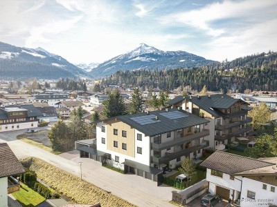 Baubeginn 2024 Zentrale 2-Zimmer Wohnung mit Balkonin Altenmarkt im Pongau