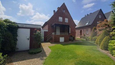 Steinfurt-Borghorst, Einfamilienhaus mit Keller und Garage in ruhiger Wohnlage zu verkaufen