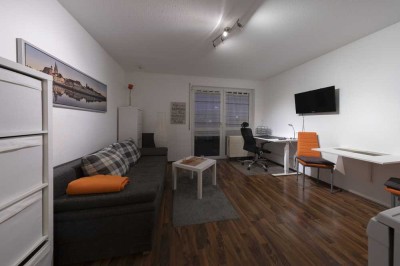 Exklusive, gepflegte 1-Zimmer-Erdgeschosswohnung mit Terrasse und Einbauküche in Regensburg