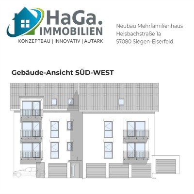 stilvolle 2 -Zimmer-Wohnung in Eiserfeld mit Balkon