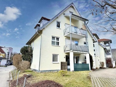 Zentrale 2-Zimmer-Erdgeschosswohnung mit Terrasse in Wangen im Allgäu