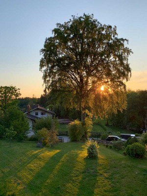 Ruhige 3-Raum-EG-Wohnung mit gehobener Innenausstattung mit Balkon und EBK in Icking