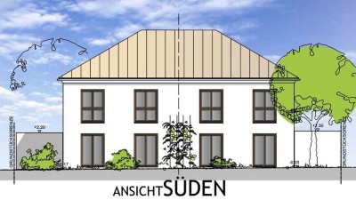 Geisenfeld - Nähe Zentrum! Moderne Neubau-DHH mit Garten, Fußbodenhzg., elektr. Rollläden, Videospr.