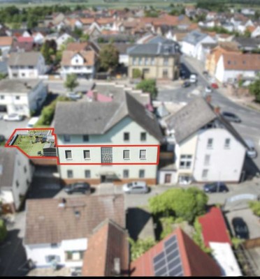 Ansprechende und gepflegte 4-Zimmer-Wohnung mit Einbauküche in Groß-Gerau