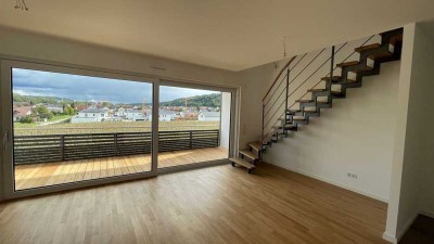 3-Zimmer-OG-Wohnung über 2 Ebenen mit großem, sonnigen Balkon