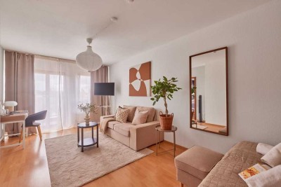 NEW-Michele-Gemütliches 1-Zimmer-apartment mit Balkon