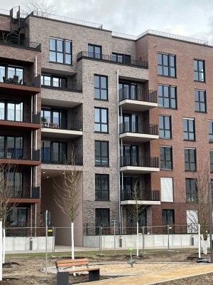 Erstbezug mit Balkon und EBK: Exklusive 2-Raum-Wohnung mit luxuriöser Innenausstattung in Düsseldorf