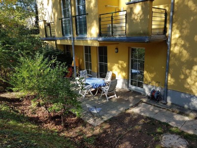 Barrierefreie 3-Zimmer Erdgeschosswohnung mit Garten