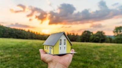 Grundstück ist ideal Neubau eines Einfamilienhauses