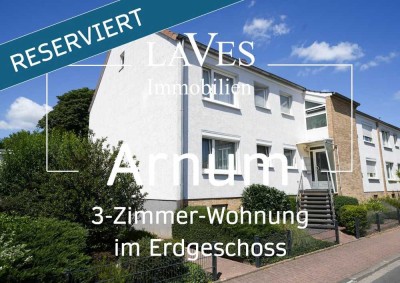"RESERVIERT* Arnum! 3-Zimmer-Erdgeschosswohnung