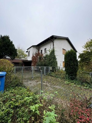 DARMSTADT-MÜHLTAL: Sanierungsbedürftiges Einfamilienhaus + optionale BAURESERVE ca. 450 m² !!