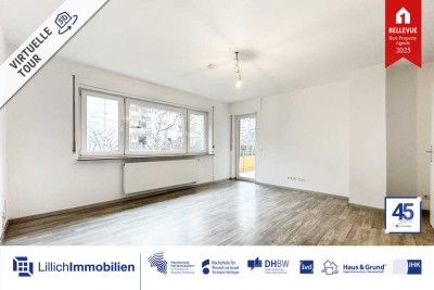 Ohne Käuferprovision: 3-Zimmerwohnung mit zwei Balkonen im Hochparterre!