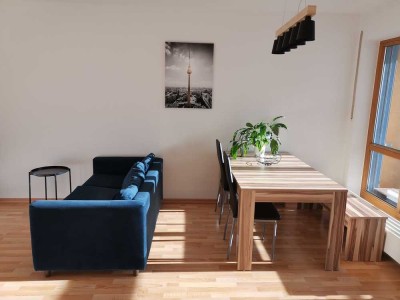 Vollmöblierte 2-Zimmer-Wohnung (56 m²) nahe TU – inkl. 2 Fahrräder