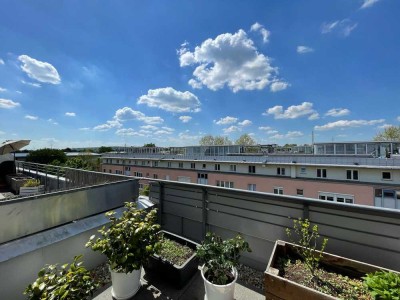 Träume werden wahr! Penthaus Maisonette nähe Uniklinik 3 ZKB plus Wintergarten