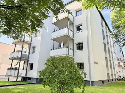 Modernisierte 2-Raum-Wohnung mit großen mit Balkon