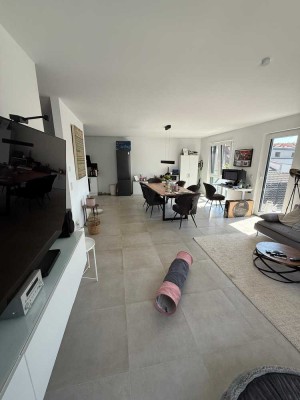 Traumhafte Maisonette-Penthouse-Wohnung mit XXL-Dachterrasse im Herzen von Alzey