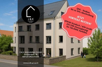 5 Zimmer-Maisonette-Wohnung zu verkaufen - Neubau KfW40 - QNG Standard