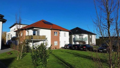 Gepflegte 2-Zimmer-Wohnung mit Terrasse und Gartenanteil in Petershagen