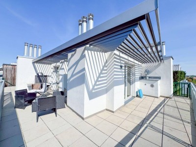 Exklusive 3-Zimmer-Maisonette mit traumhafter Terrassenfläche im Zentrum von Schwechat