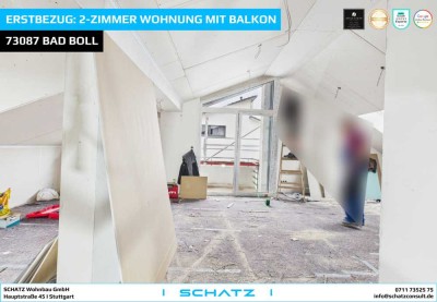 Erstbezug: 2-Zimmer Wohnung mit Balkon