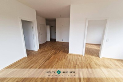 Helle 3- Zimmer-Neubauwohnung mit riesigem Westbalkon