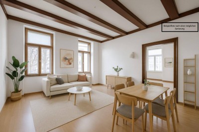 ++NEU++ Altbauklassiker: 3-Zimmer Wohnung mit großem Sanierungspotenzial