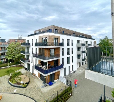 Charmantes Penthouse: Genießen Sie Ihre Sonnenterrasse, moderne Einbauküche inklusive