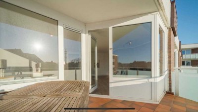 Lichtdurchflutete 2-Zi. Wohnung mit Süd-Balkon in strandnaher Lage von Westerland