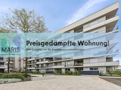 Mietpreisgedämpftes Wohnen: Attraktive 3-Zimmer-Wohnung mit großer Terrasse und zwei Bädern