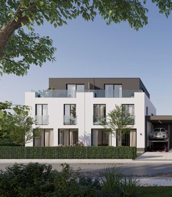 Neubau Moderne 4-Zimmer-Penthousewohnung mit Haus-im-Haus-Charakter
