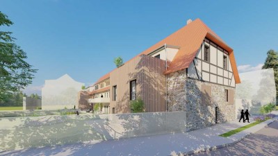 3-R-Maisonette-Wohnung im ehem. Rittergut Kanena