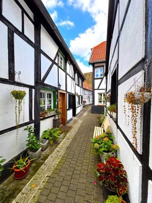 Fachwerkhaus im grünen Idyll "Altes-Dorf"