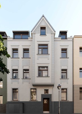 DÜSSELDORF-Bilk: "B18. dachterrassenjugendstilwohnen."