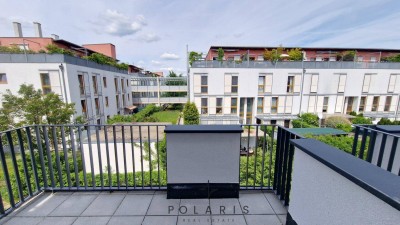 36 m² | 2-Zimmer Wohnung mit 13m² Balkon | 1. Etage | Ausrichtung Nord-Osten