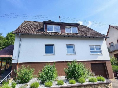 Sofort freies Familienwohnhaus in Altenbamberg mit großer Terrasse und Gartenanteil + Balkone