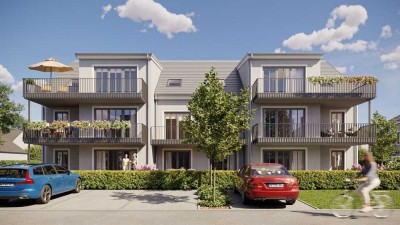 Sonnige Traumwohnung mit Südwest-Balkon in Toplage | Qualitätvolles Wohnquartier im Herzen Weilheims