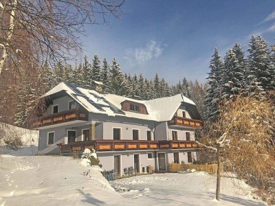 Steirische Alpen mit Südlage: Wohnhaus mit Tourismus-Option im Ski- und Wandergebiet