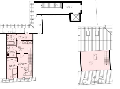 Geschmackvolle, gepflegte 3-Zimmer-Maisonette-Wohnung im Zentrum von Schrobenhausen