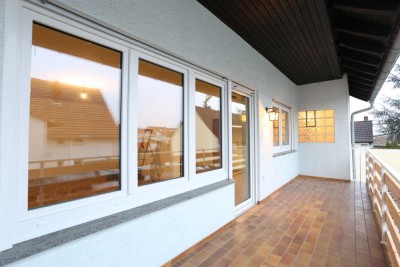 Modernisierte 3,5-Zimmer-Wohnung mit Balkon in Altlußheim