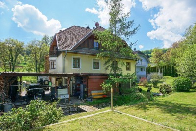 Naturverbunden wohnen: Familienfreundliches Anwesen im ruhigen Irenental