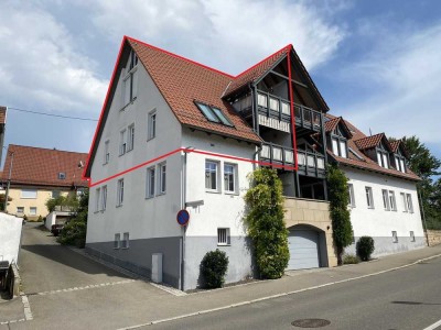 Charmante und große Maisonette-Wohnung