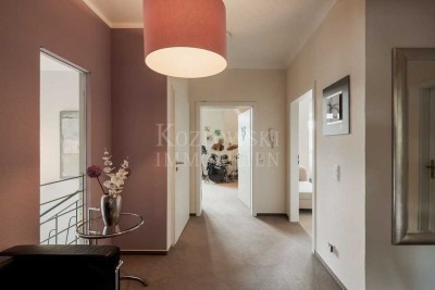 Toplage Liebfrauenring - Schicke 3-ZKB-Dachgeschosswohnung in sanierter Jugendstilvilla!