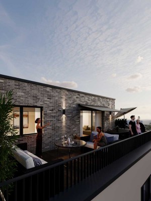 Ein Zuhause über den Wolken. Ein Penthouse, das Zeit vergessen lässt